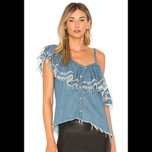 NWT BLANKNYC Denim Top
